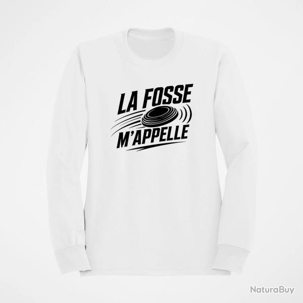 Sweat Ball Trap La fosse m'appelle Passion Blanc