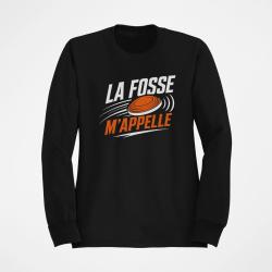 Sweat Ball Trap La fosse m'appelle Passion Noir / Orange