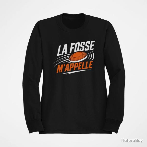 Sweat Ball Trap La fosse m'appelle Passion Noir / Orange