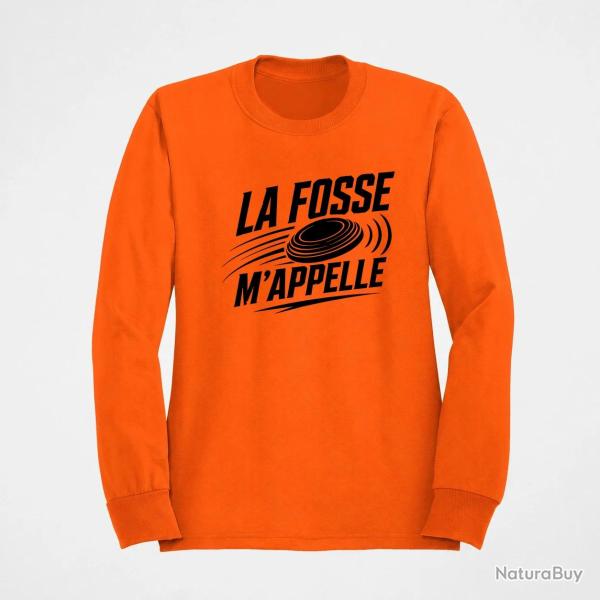 Sweat Ball Trap La fosse m'appelle Passion Orange