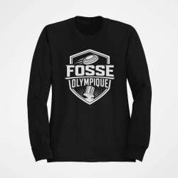 Sweat Ball Trap Fosse olympique Tir de comp&eacute;tition Noir
