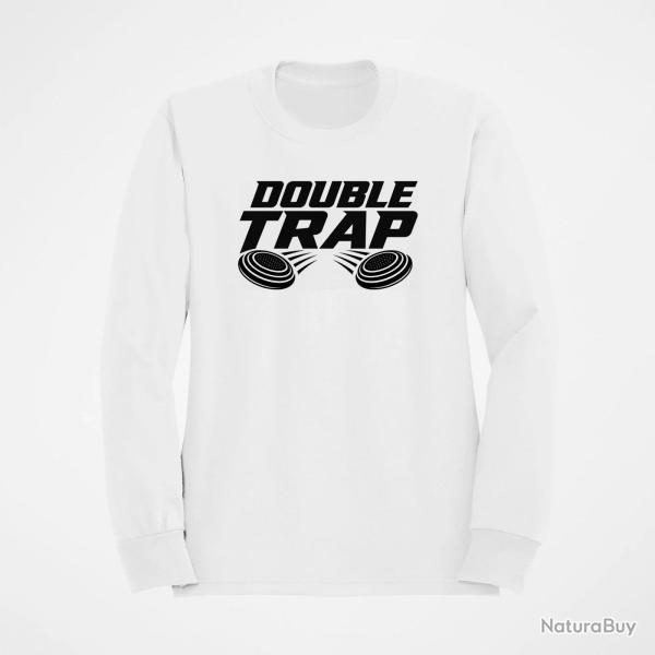 Sweat Ball Trap Double Trap Deux plateaux Blanc
