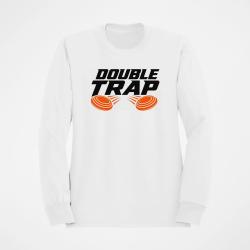 Sweat Ball Trap Double Trap Deux plateaux Blanc / Orange