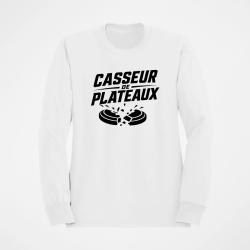 Sweat Ball Trap Casseur de plateaux Impact explosif Blanc