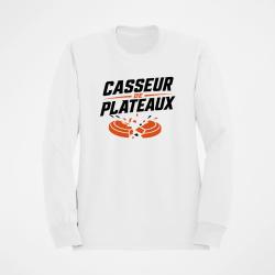Sweat Ball Trap Casseur de plateaux Impact explosif Blanc / Orange