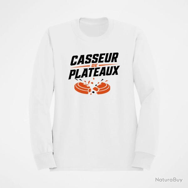 Sweat Ball Trap Casseur de plateaux Impact explosif Blanc / Orange