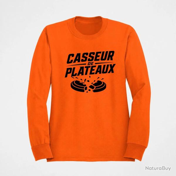 Sweat Ball Trap Casseur de plateaux Impact explosif Orange