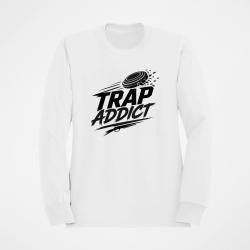 Sweat Ball Trap Accro au Trap Passion plateaux Blanc