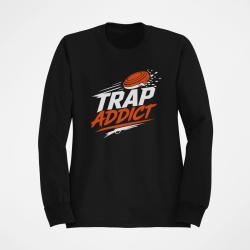 Sweat Ball Trap Accro au Trap Passion plateaux Noir / Orange