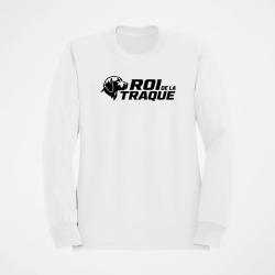 Pull Chasse Roi de la traque Chien courant Blanc