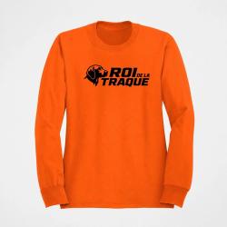 Pull Chasse Roi de la traque Chien courant Orange
