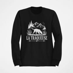 Sweat Chasse La traqueuse Chienne des montagnes Noir