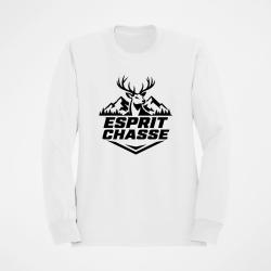 Sweat Chasse Esprit chasse Cerf des montagnes Blanc