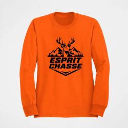Sweat Chasse Esprit chasse Cerf des montagnes Orange
