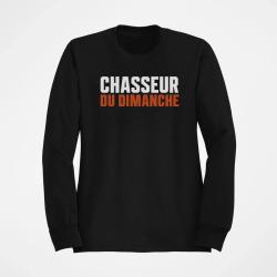 Pull Chasse Chasseur du dimanche Orange Noir / Orange