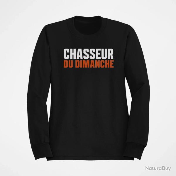 Pull Chasse Chasseur du dimanche Orange Noir / Orange