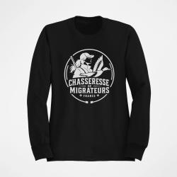 Pull Chasse Chasseresse de migrateurs Canard Noir