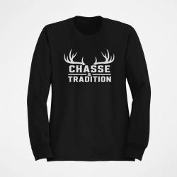 Pull Chasse Chasse et tradition Panache Noir