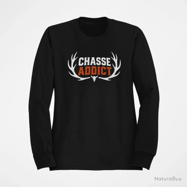Pull Chasse Chasse addict Panache orange Noir / Orange