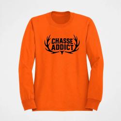 Pull Chasse Chasse addict Panache orange Orange