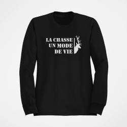 Pull Chasse Un mode de vie Cerf Noir