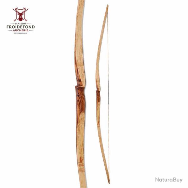 Longbow Triumph Vintage Zebrano/Kurly Birch 68" - Falco - Droitier / 30#