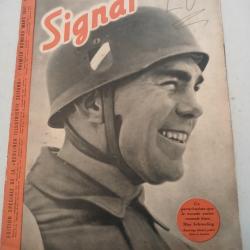 revue d'information civile et militaire n&deg;5 de mars 1941 ,SIGNALement similaire MATCH , fran&ccedil;aise