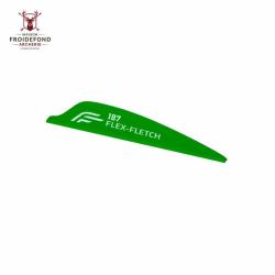 Vane FFP-187 Shield - Flex Fletch - vert cosmic