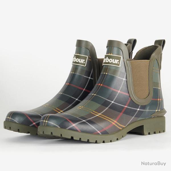 Boots Wilton Barbour Femme Tartan - Boots Wilton Barbour Tart