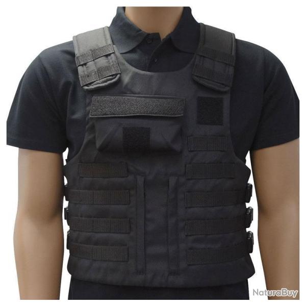 Housse de gilet pare-balles Patrol Equipement Noir - 104 / 116 C - M - L