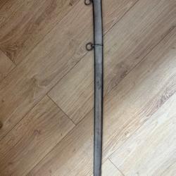 Fourreau de Sabre Fran&ccedil;ais Mod&egrave;le 1822  leger  XIX &agrave; identifier French US GB incomplet