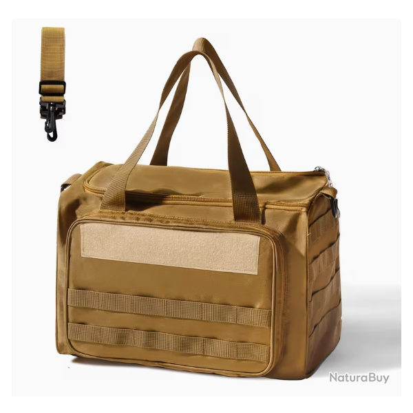 Sac de rangement pour stand de tir tan