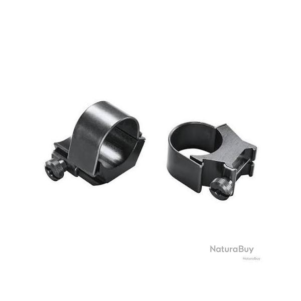 Colliers WEAVER style classic haut 30mm (noir Brillant) 49156