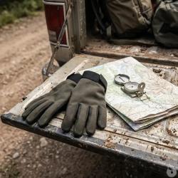 Gants Swedteam confort respirant coupe vent kaki M &agrave; 2XL