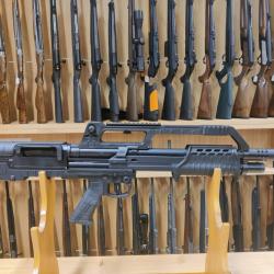 Fusil &agrave; pompe HATSAN ESCORT BULL TAC 12x76 Noir