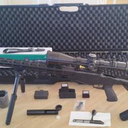 Carabine 22Lr RUGER Precision Rimfire + Lunette de tir VORTEX VENOM 5-25x56 FFP ret.EBR-7C Mrad