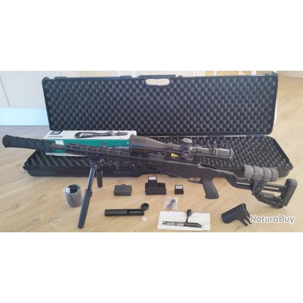 Carabine 22Lr RUGER Precision Rimfire + Lunette de tir VORTEX VENOM 5-25x56 FFP ret.EBR-7C Mrad