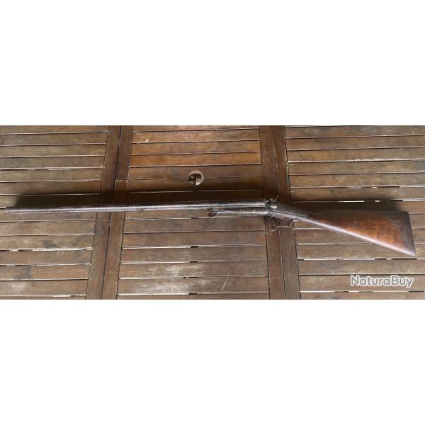 Fusil Juxtapos� Lefaucheux Calibre 16 � r�nover