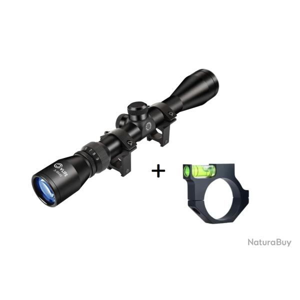 Lunette de tir CVLife 3-9x40 + Niveau � bulle