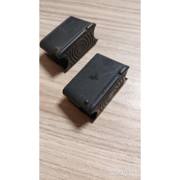 Lot de deux clips Garand M1