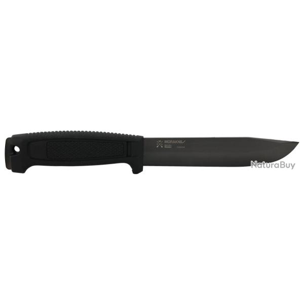 Couteau � lame fixe Morakniv M�rkret BlackBlade Carbone