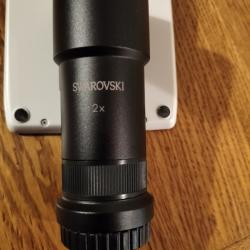doubleur de grossissement pour jumelles swarovski  EL 8.5x42 + adaptateur SCL 10x42 et EL 32