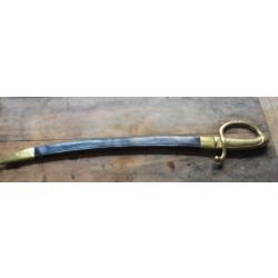 sabre briquet an 10 ???nombreux poin&ccedil;ons numerot&eacute; 429 tres beau poin&ccedil;on sur la lame