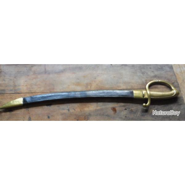 sabre briquet an 10 ???nombreux poin�ons numerot� 429 tres beau poin�on sur la lame