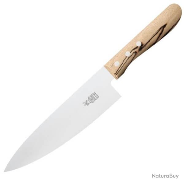 Couteau Chef "H�ritage" Windm�hlenmesser lame 18,5cm manche h�tre glac�