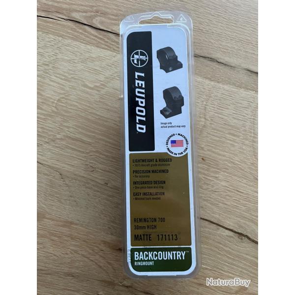 Montage LEUPOLD Backcountry 30mm remington 700