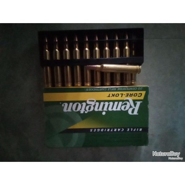 Bo�te 20 balles Remington CORE-LOKT PSP 300 win mag 180 GR livraison comprise