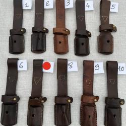 Porte Fourreau - Gousset - ba&iuml;onnette M48 Yougoslave. Achat unit&eacute; ou multiples.