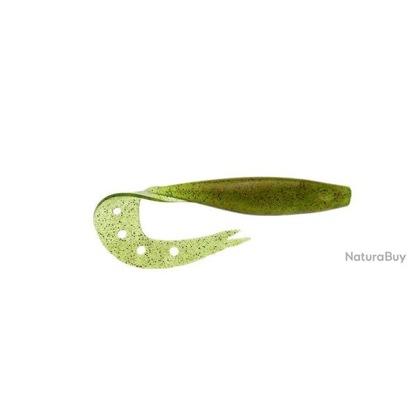 Leurre Souple Delalande Sandra 16cm vert paillet�