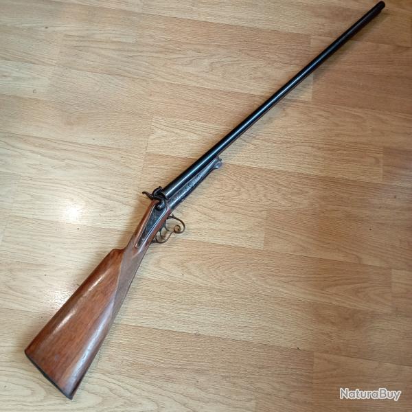 Fusil de chasse juxtapos� � broches cal 16